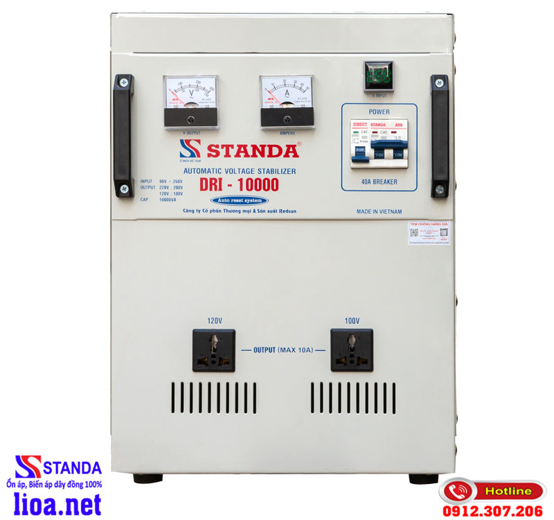 So sánh các dòng ổn áp lioa 10kva 1 pha
