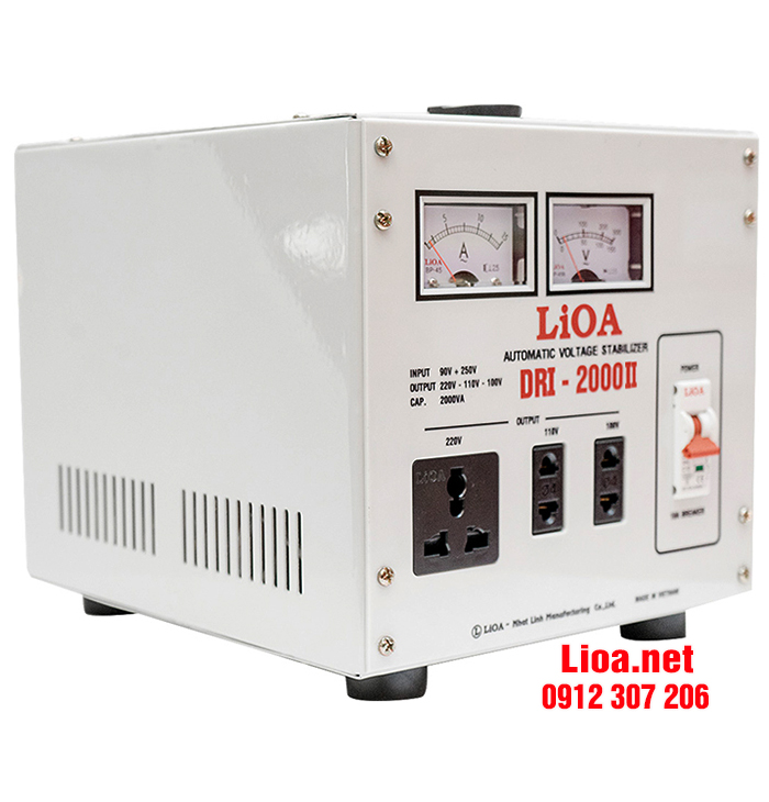 PHÂN PHỐI LIOA 2KVA MODEL DRI-2000II