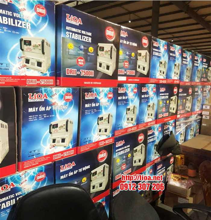 LIOA 7,5KVA 1PHA DẢI 50V-250V