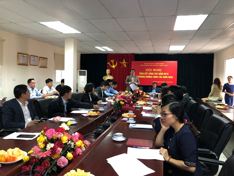 Viện Nghiên cứu và Phát triển Vùng tổ chức Hội nghị Tổng kết hoạt động Khoa học và Công nghệ năm 2019