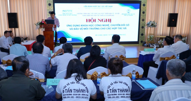Ứng dụng công nghệ, chuyển đổi số cho các hợp tác xã vùng đồng bào dân tộc thiểu số