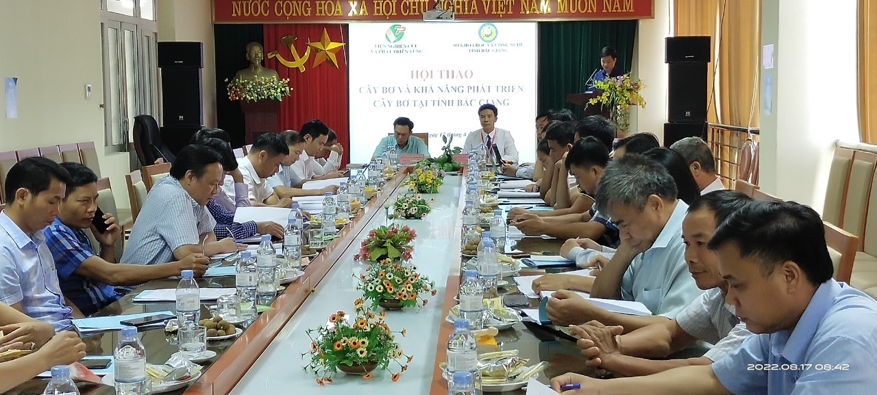 Viện Nghiên cứu và Phát triển Vùng hỗ trợ phát triển cây bơ tại Bắc Giang 