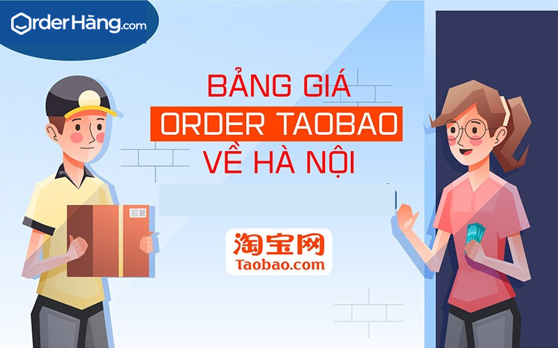 Bang gia order taobao ve ha noi