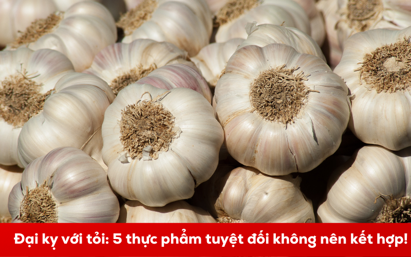 Đại kỵ với tỏi: 5 thực phẩm tuyệt đối không nên kết hợp!