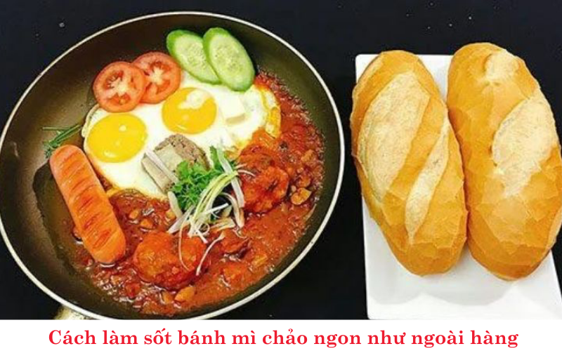 Cách làm sốt bánh mì chảo ngon như ngoài hàng
