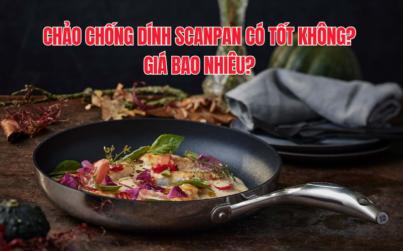 Chảo chống dính Scanpan có tốt không? Giá bao nhiêu?