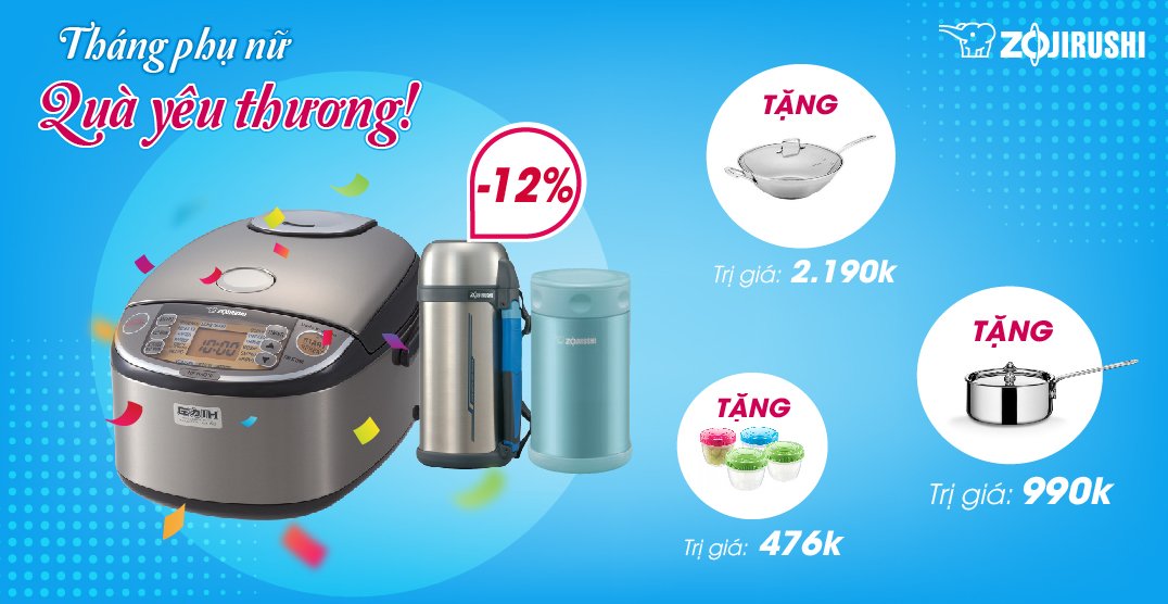 Zojirushi - Món quà cho sức khỏe