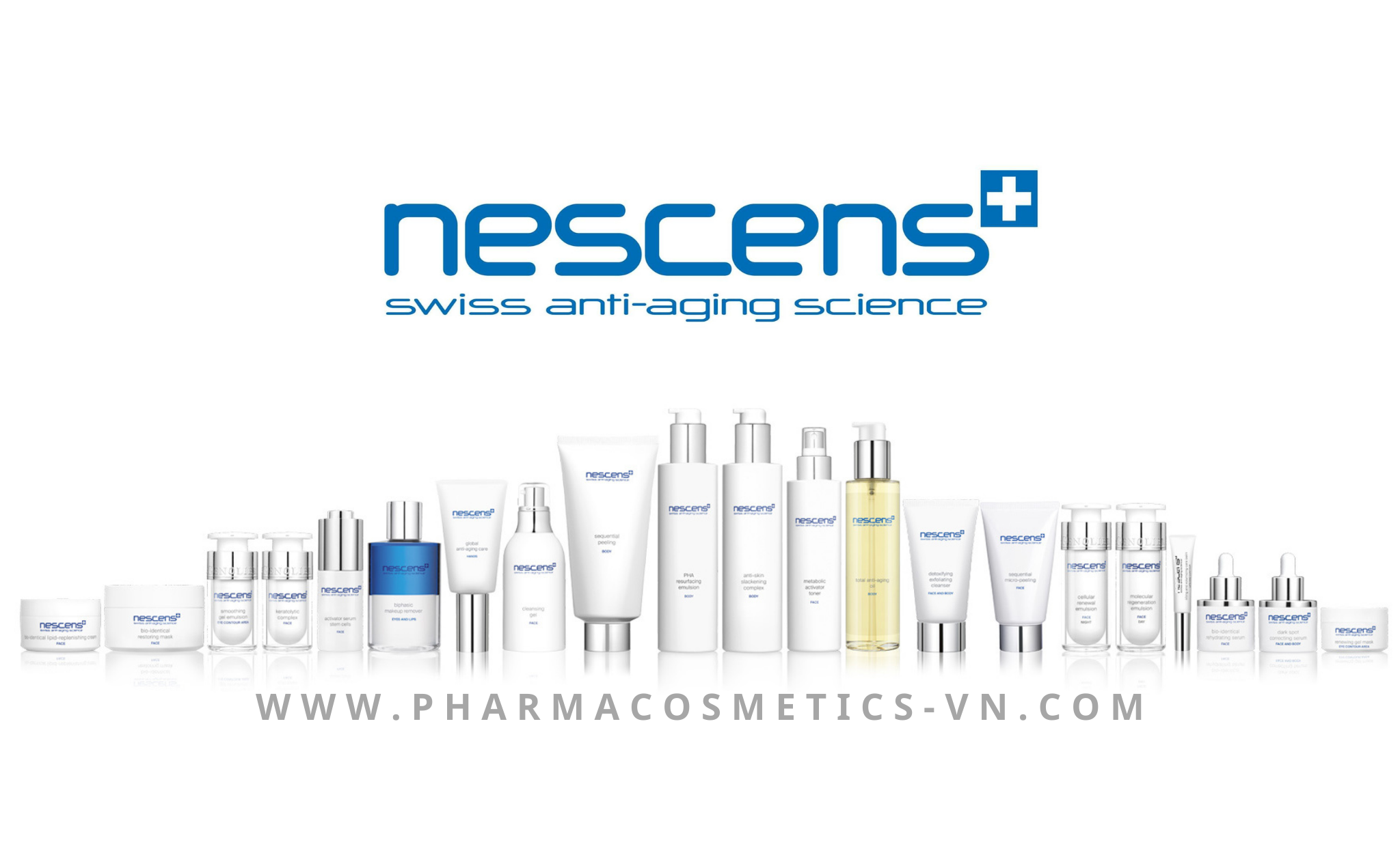 DƯỢC MỸ PHẨM NESCENS - KHOA HỌC CHỐNG LÃO HOÁ DA TỪ THUỴ SỸ