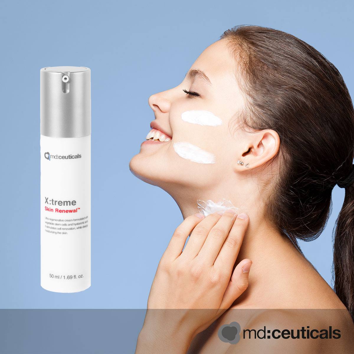 Kem Dưỡng X:treme Skin Renewal tế bào gốc phục hồi và giữ ẩm cho da | Pharma Cosmetics