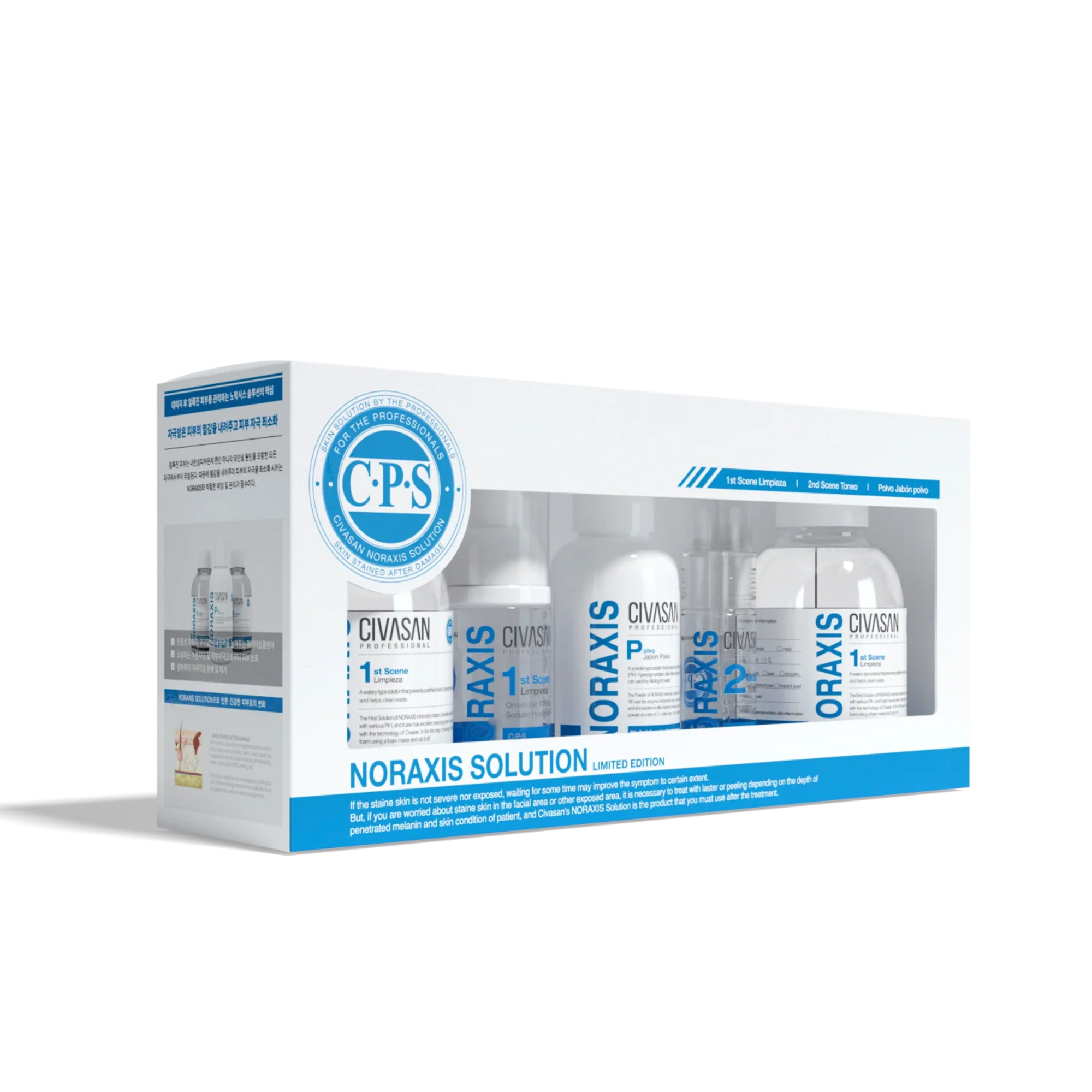 CIVASAN Noraxis Solution Mini Set – Bộ Giải Pháp Phục Hồi & Tái Tạo Da Chuyên Sâu