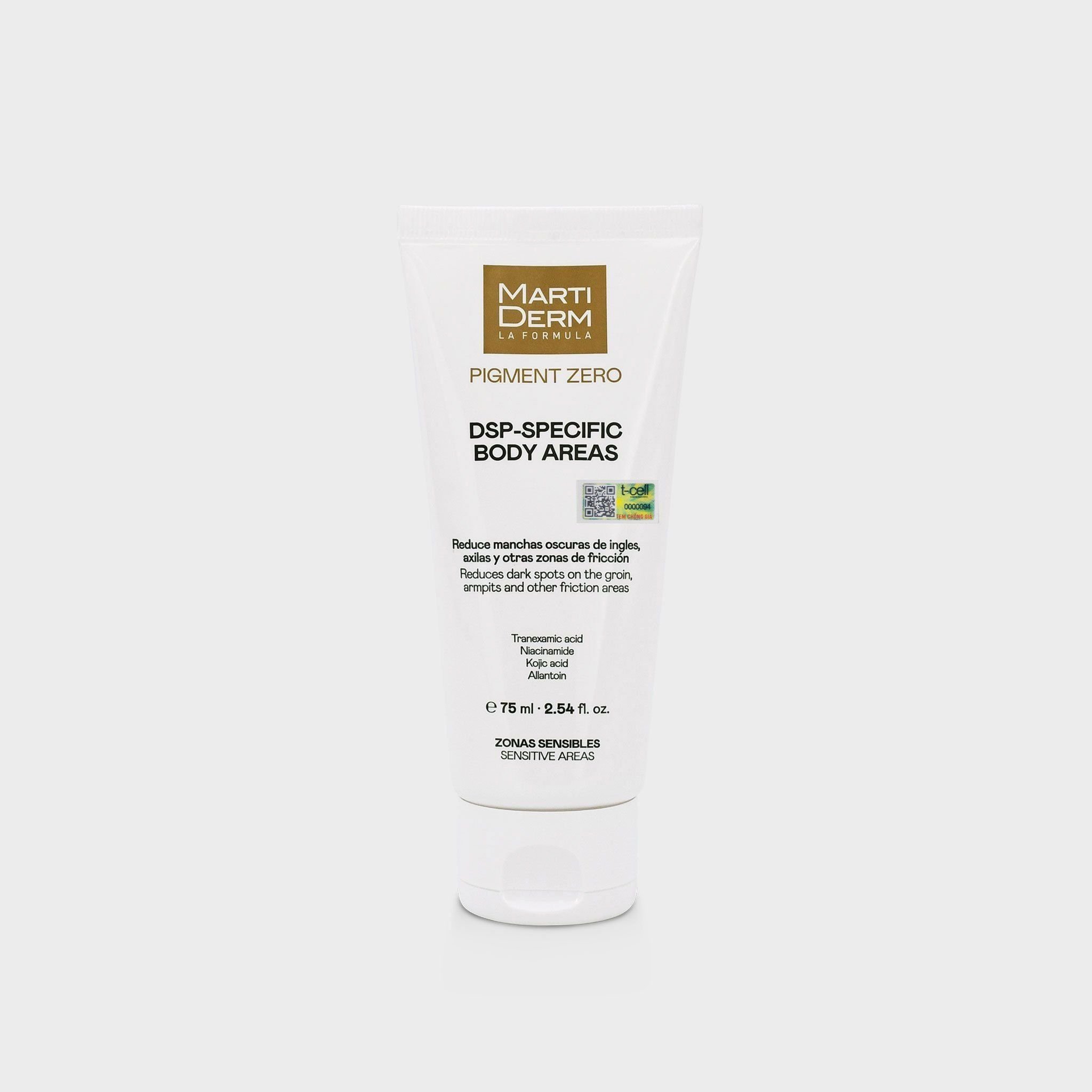 MARTIDERM DSP-SPECIFIC BODY AREAS: Kem Dưỡng Thể Chuyên Sâu - Sáng Da, Giảm Thâm Sạm & Phục Hồi Vùng Nhạy Cảm