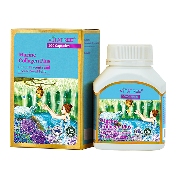 VITATREE MARINE COLLAGEN PLUS / VIÊN UỐNG ĐẸP DA
