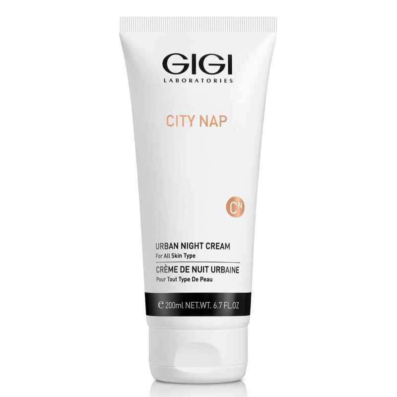 GIGI CITY NAP URBAN NIGHT CREAM / KEM DƯỠNG BAN ĐÊM GIÚP CHỐNG LÃO HOÁ, DUY TRÌ ĐỘ SĂN CHẮC VÀ TÁI TẠO LÀN DA 200ml