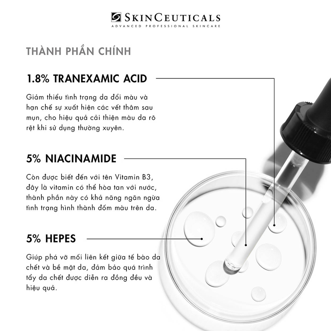 SKINCEUTICALS DISCOLORATION DEFENSE: Tinh Chất Giảm Thâm & Làm Sáng Da, Đều Màu Vượt Trội