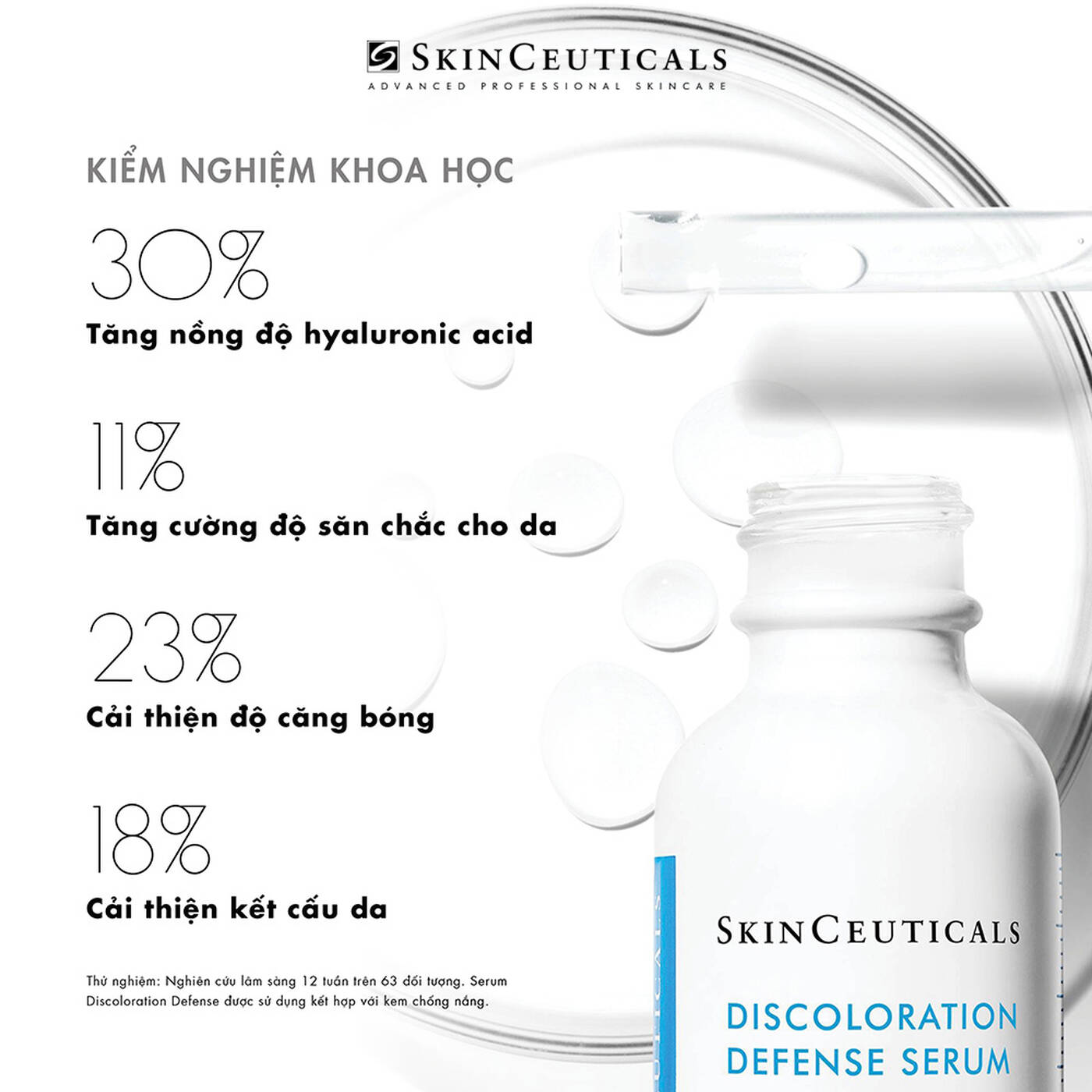 SKINCEUTICALS DISCOLORATION DEFENSE: Tinh Chất Giảm Thâm & Làm Sáng Da, Đều Màu Vượt Trội