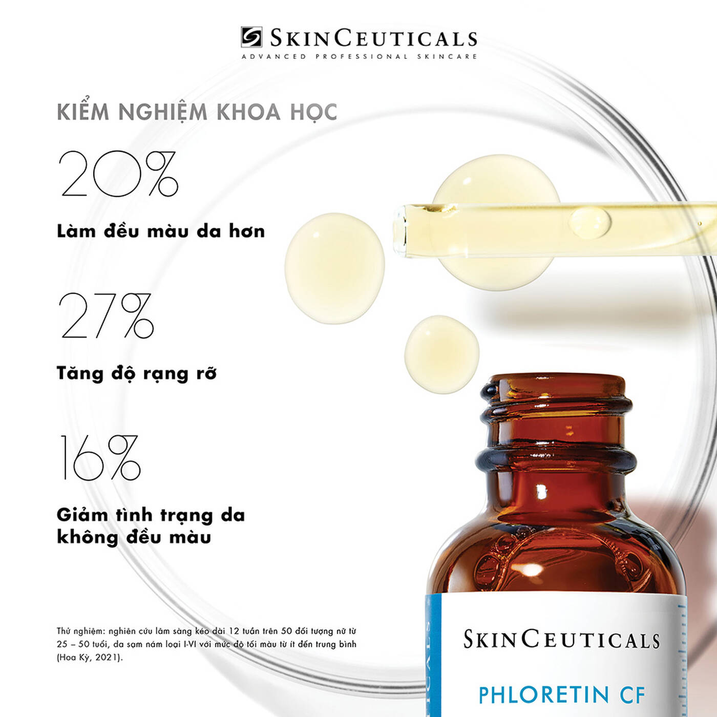 SKINCEUTICALS PHLORETIN CF: Tinh Chất Chống Oxy Hóa Mạnh Mẽ, Sáng Da & Cải Thiện Đốm Nâu