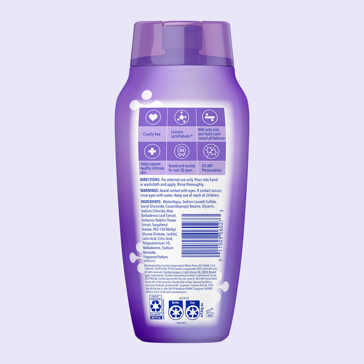 VAGISIL PH BALANCE DAILY INTIMATE WASH: Dung Dịch Vệ Sinh Phụ Nữ - Cân Bằng pH & Tăng Cường Bảo Vệ Tự Nhiên