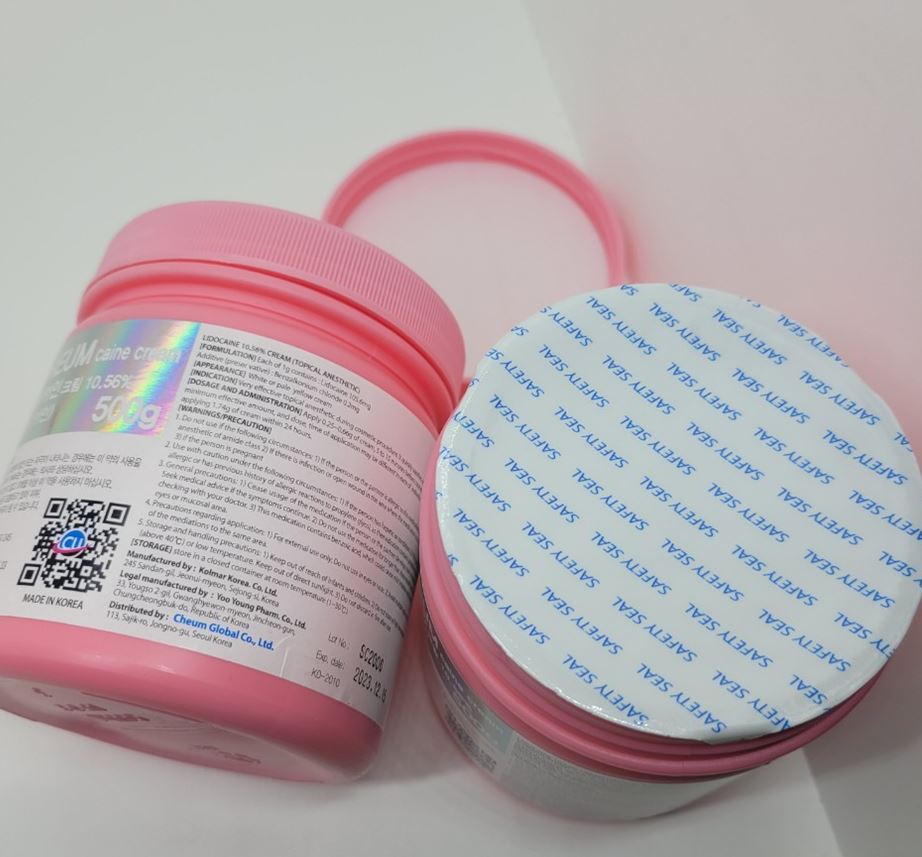 KEM Ủ TÊ HÀN QUỐC CHEUM CAINE CREAM LIDOCAINE 10.56%