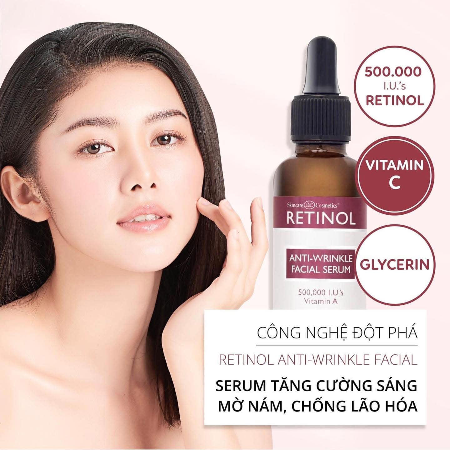 HCPHARMACY ANTI-WRINKLE CIAL SERUM / SERUM HỖ TRỢ SẢN SINH COLAGEN ĐỂ TĂNG ĐỘ SĂN CHẮC, LÀM CHẬM QUÁ TRÌNH LÃO HOÁ 