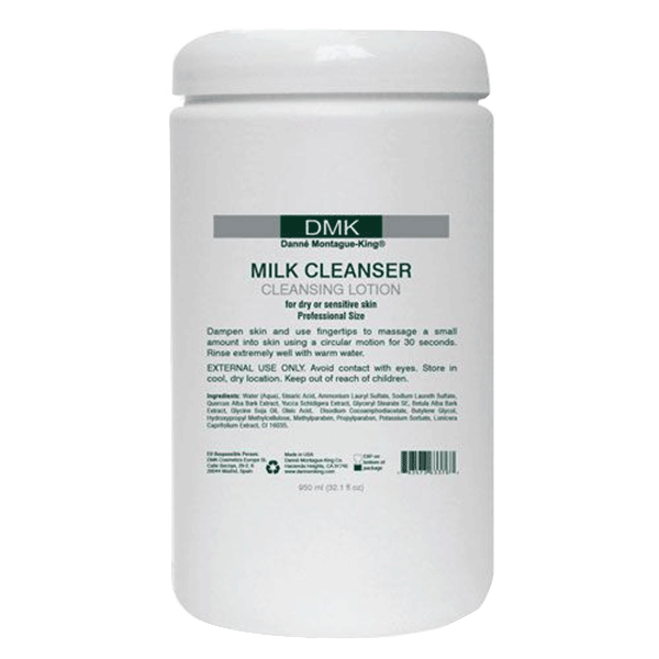 DMK MILK CLEANSER 950ML/ SỮA RỬA MẶT DỊU NHẸ CHO DA MỎNG, YẾU NHẠY CẢM, KHÔ THIẾU DẦU, DA ĐIỀU TRỊ MẠNH 