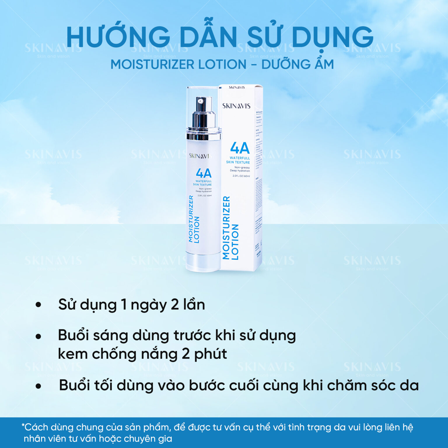 Skinavis Moisturizer Lotion: Dưỡng Ẩm Chuyên Biệt Cho Da Dầu Mụn & Cơ Địa Bít Tắc