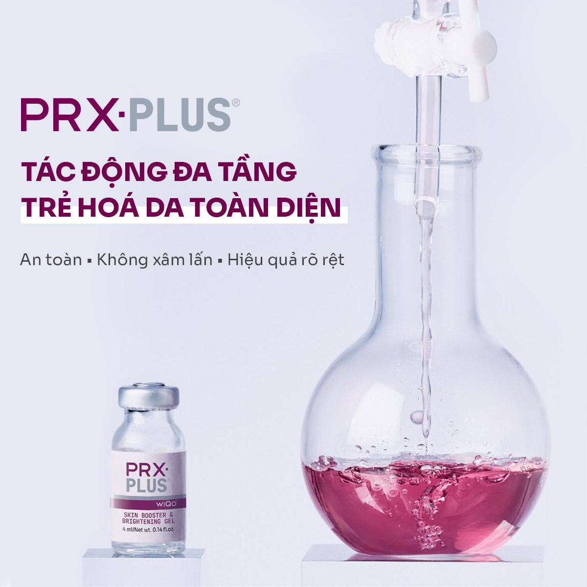 WiQo PRX-PLUS: Giải Pháp Trẻ Hoá Toàn Diện, Không Xâm Lấn