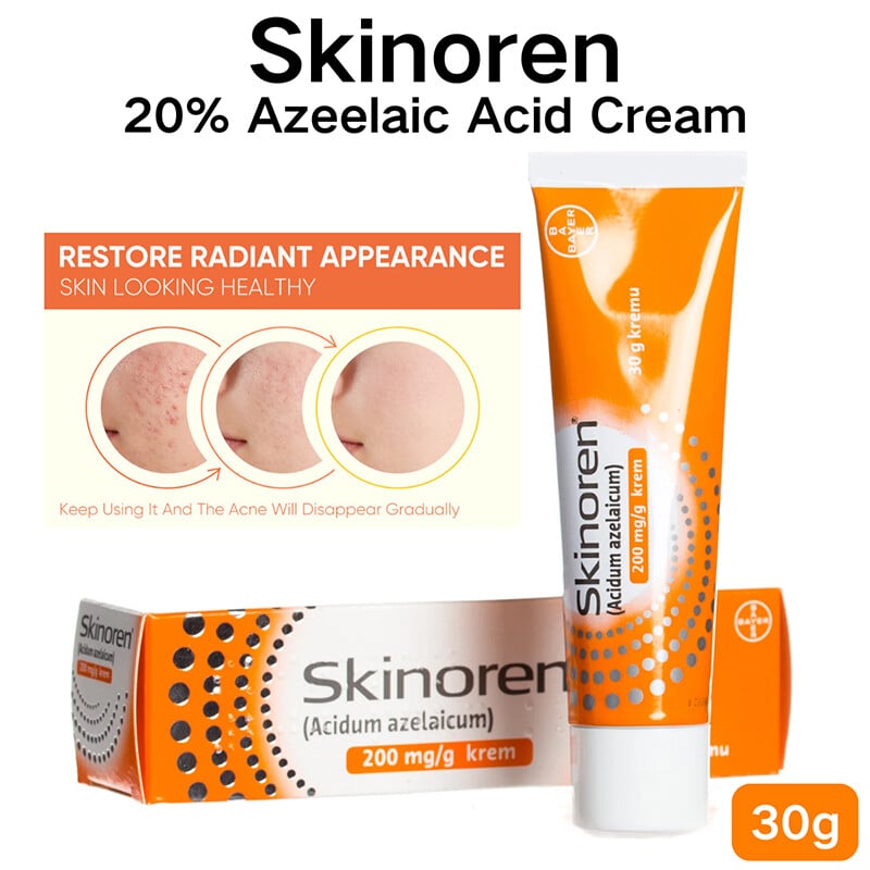 Skinoren Acidum Azelaicum: Kem Trị Mụn, Mờ Thâm & Điều Trị Rosacea Chuyên Sâu