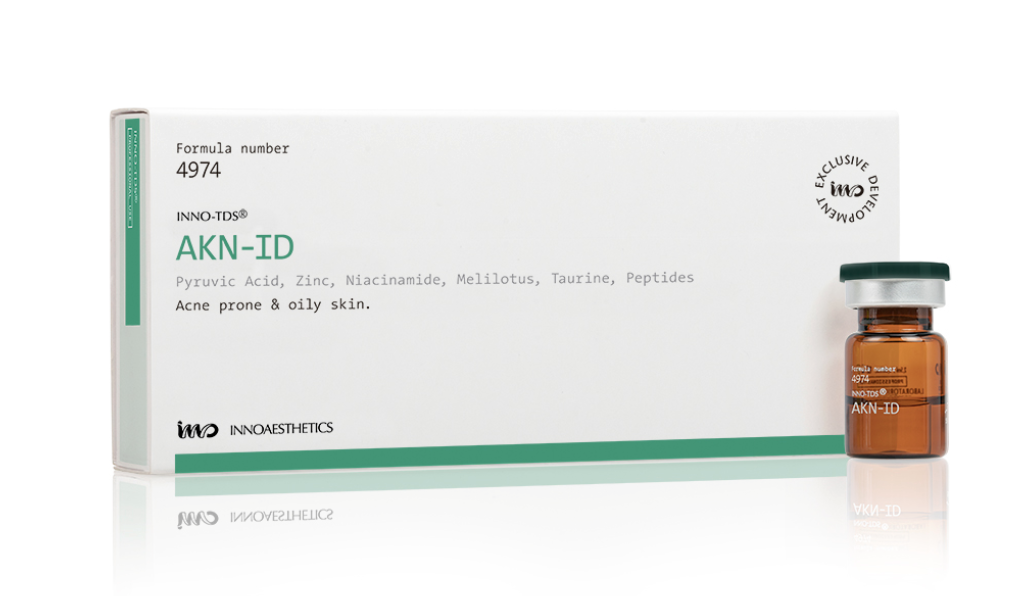 INNOAESTHETICS AKN-ID: Giải Pháp Loại Bỏ Dầu Nhờn & Ngăn Ngừa Mụn Chuyên Sâu