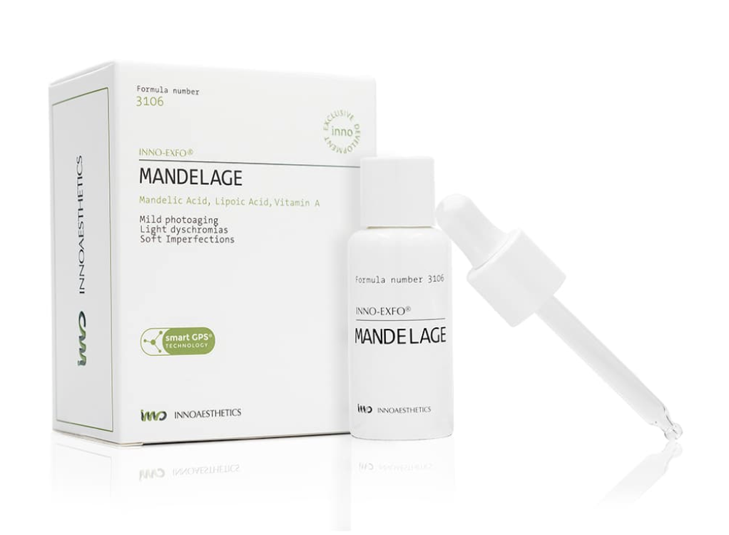 INNOAESTHETICS INNO-EXFO MANDELAGE: Giải Pháp Thay Da Sinh Học Đa Năng – Trẻ Hóa, Trị Mụn & Mờ Thâm