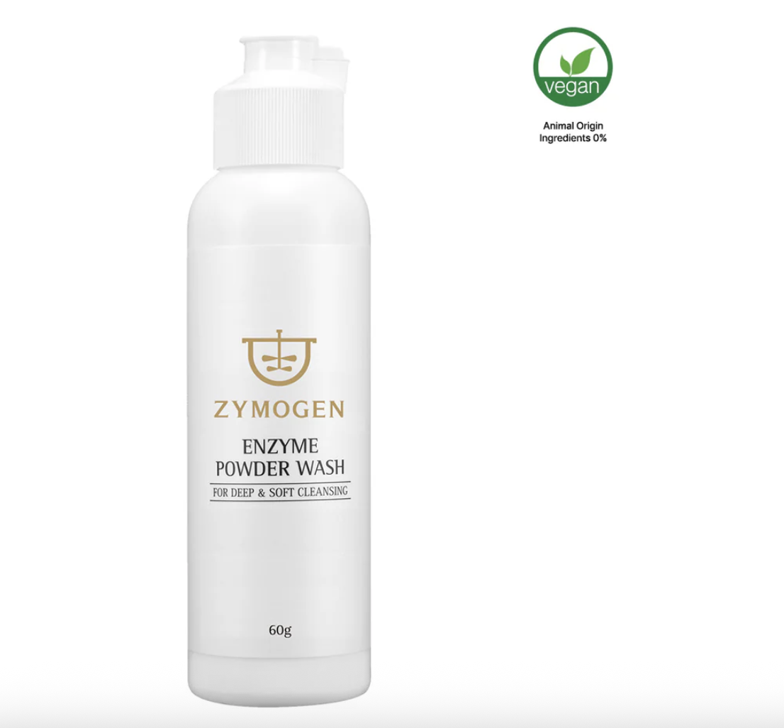 ZYMOGEN Enzyme Powder Wash 60g: Bột Rửa Mặt Làm Sạch Sâu, Tái Tạo Da Mềm Mịn Từ Enzyme Đu Đủ