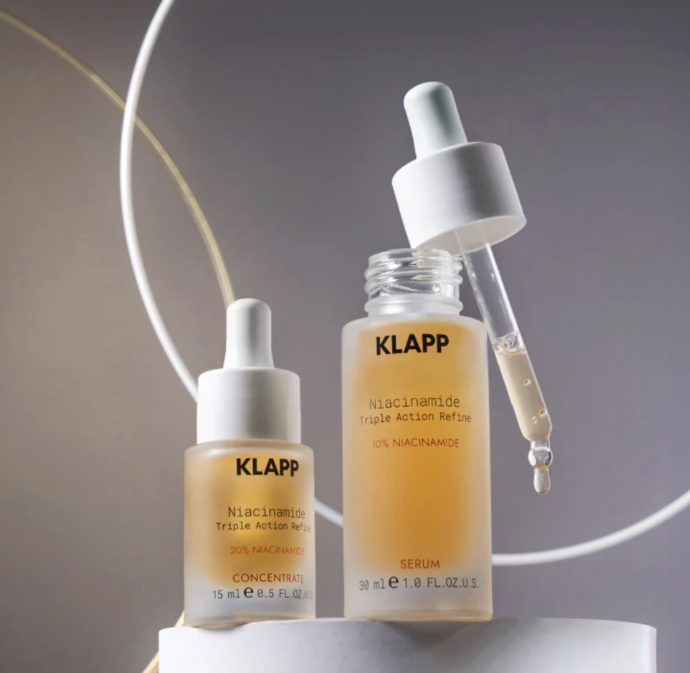 KLAPP Niacinamide Triple Action Refine 10% Serum: Tinh Chất Trẻ Hóa, Se Khít Lỗ Chân Lông & Phục Hồi Hệ Vi Sinh Da