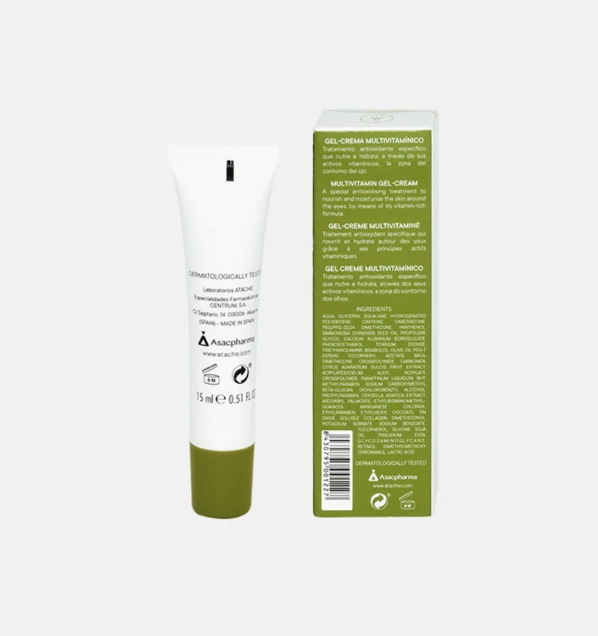 Atache C Vital Multivitamin Eye Contour: Kem Mắt Đa Vitamin Chống Oxy Hóa & Trẻ Hóa Toàn Diện