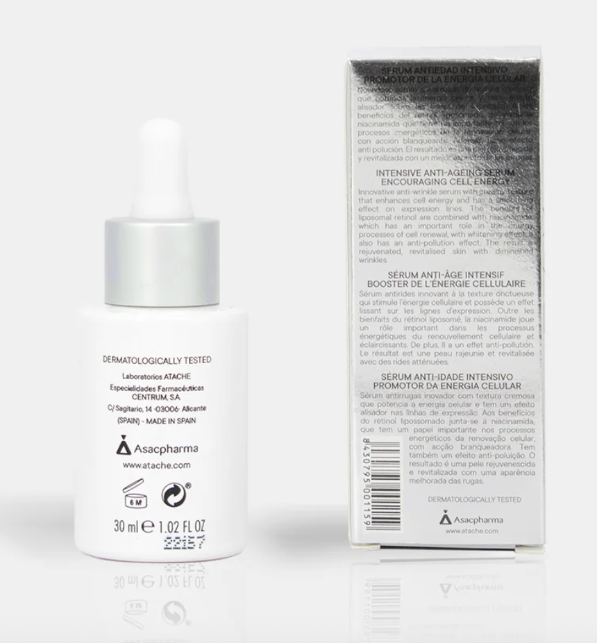 Atache Vital Age Antiage V-B3 Serum: Tinh Chất Trẻ Hóa Chuyên Sâu & Phục Hồi Năng Lượng Tế Bào