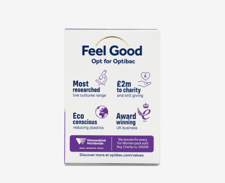 Optibac Probiotics For Women – Men Vi Sinh Phụ Khoa Cao Cấp Từ Anh Quốc