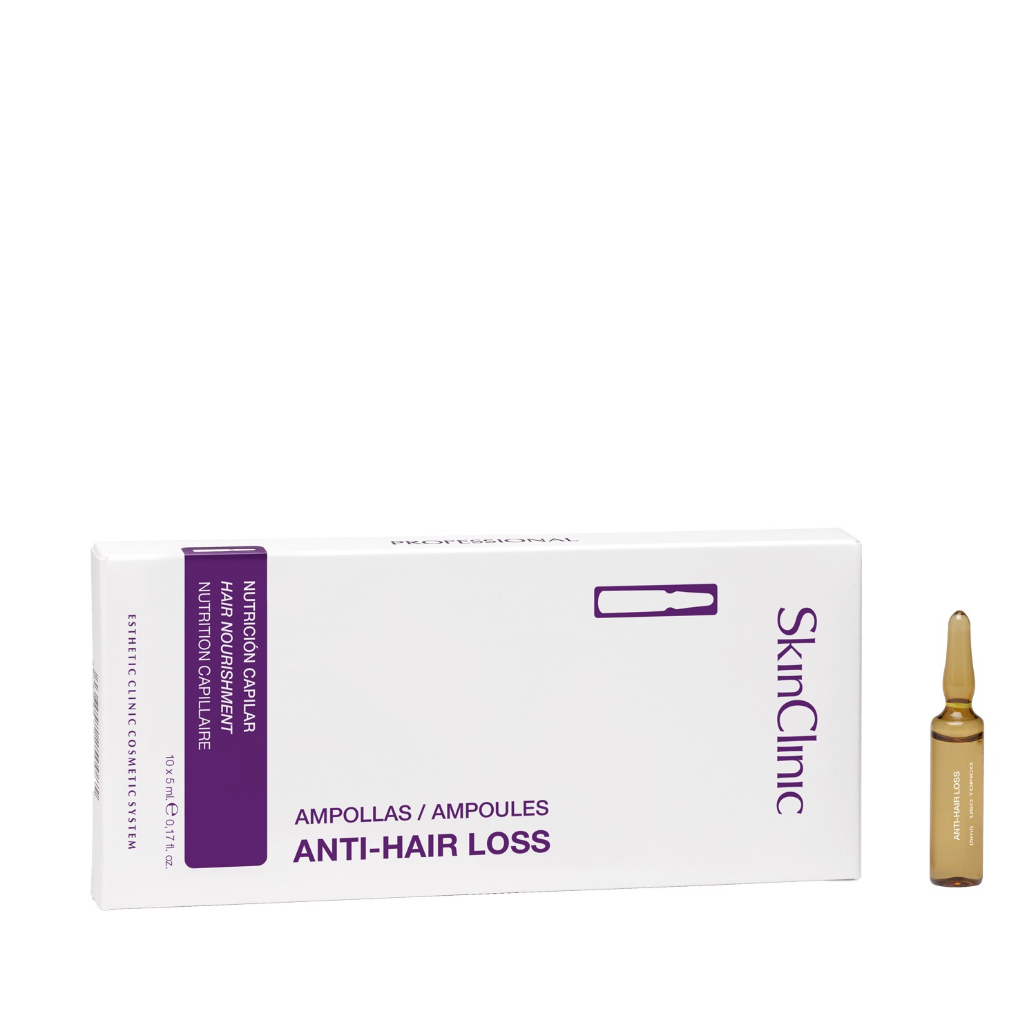 SKINCLINIC ANTI-HAIR LOSS AMPOULES: Tinh Chất Chuyên Sâu Ngăn Ngừa Rụng Tóc & Nuôi Dưỡng Chân Tóc Chắc Khỏe