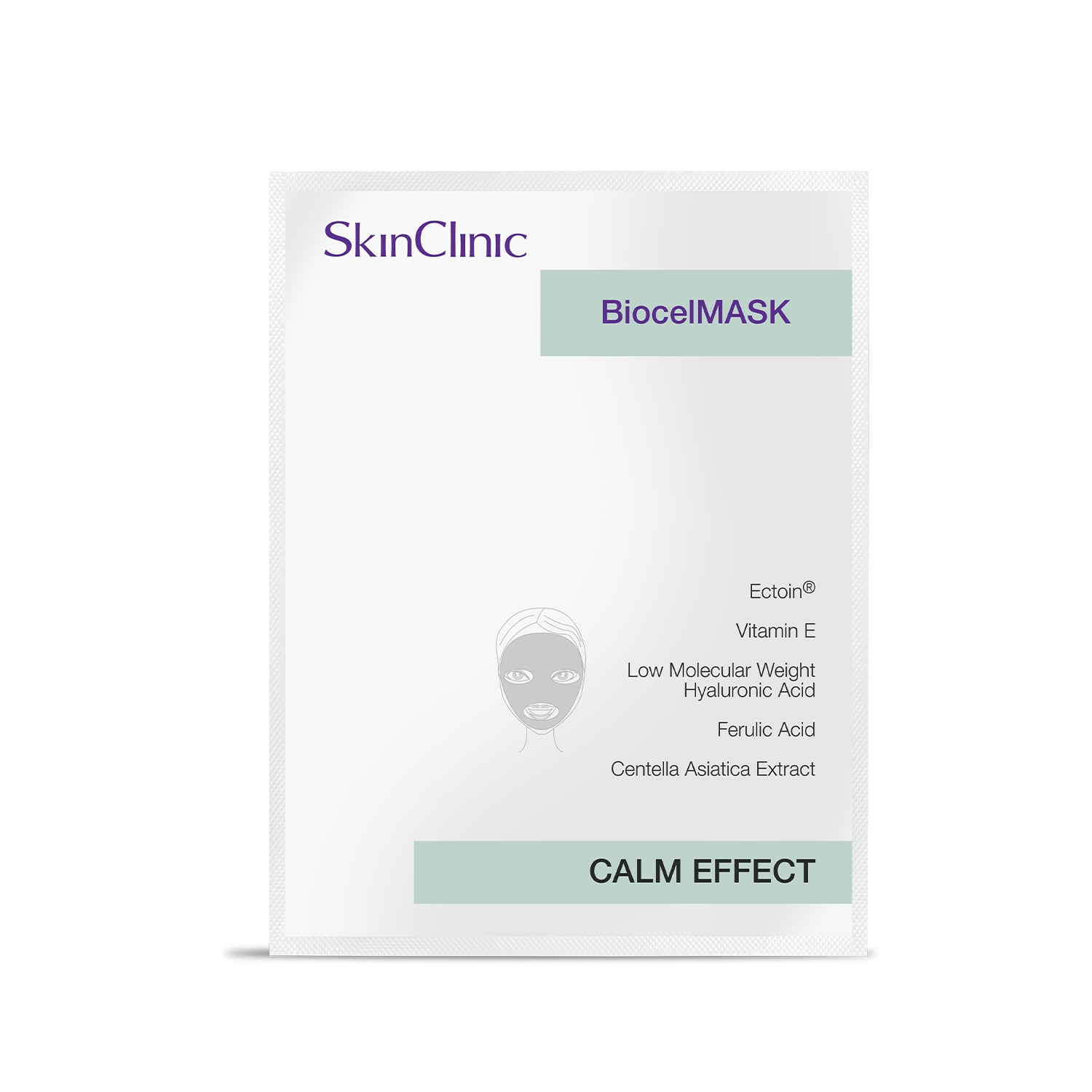 SKINCLINIC BIOCELMASK CALM EFFECT: Mặt Nạ Sinh Học Phục Hồi & Làm Dịu Chuyên Sâu
