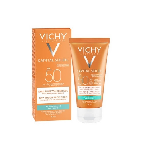 VICHY CAPITAL SOLEIL BODY MELTING MILK GEL SPF50 / KEM CHỐNG NẮNG TOÀN THÂN DẠNG GEL SỮA KHÔNG GÂY NHỜN RÍT SPF50