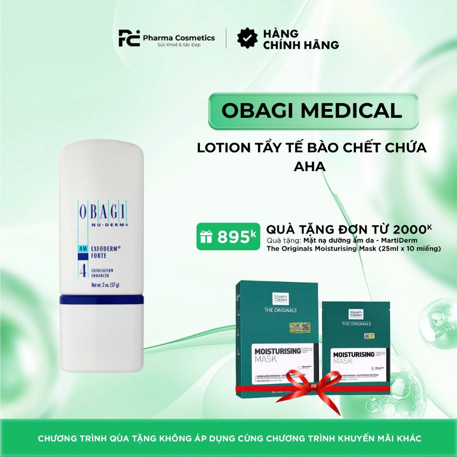 OBAGI NU-DERM FX EXFODERM FORTE / LOTION TẨY TẾ BÀO CHẾT CHỨA AHA  