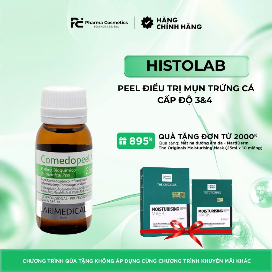 LARIMEDICAL COMEDOPEEL PLUS 25% / PEEL ĐIỀU TRỊ MỤN TRỨNG CÁ CẤP ĐỘ 3&4 