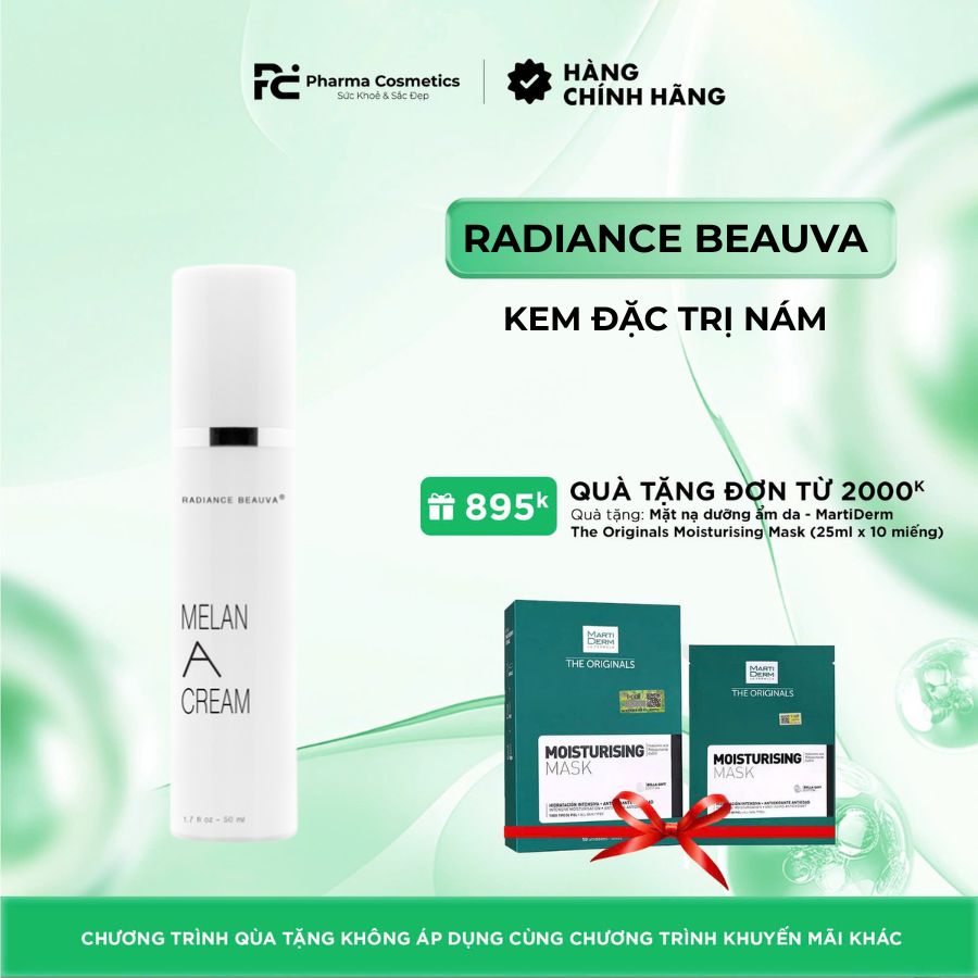 RADIANCE BEAUVA MELAN A CREAM / KEM ĐẶC TRỊ NÁM 