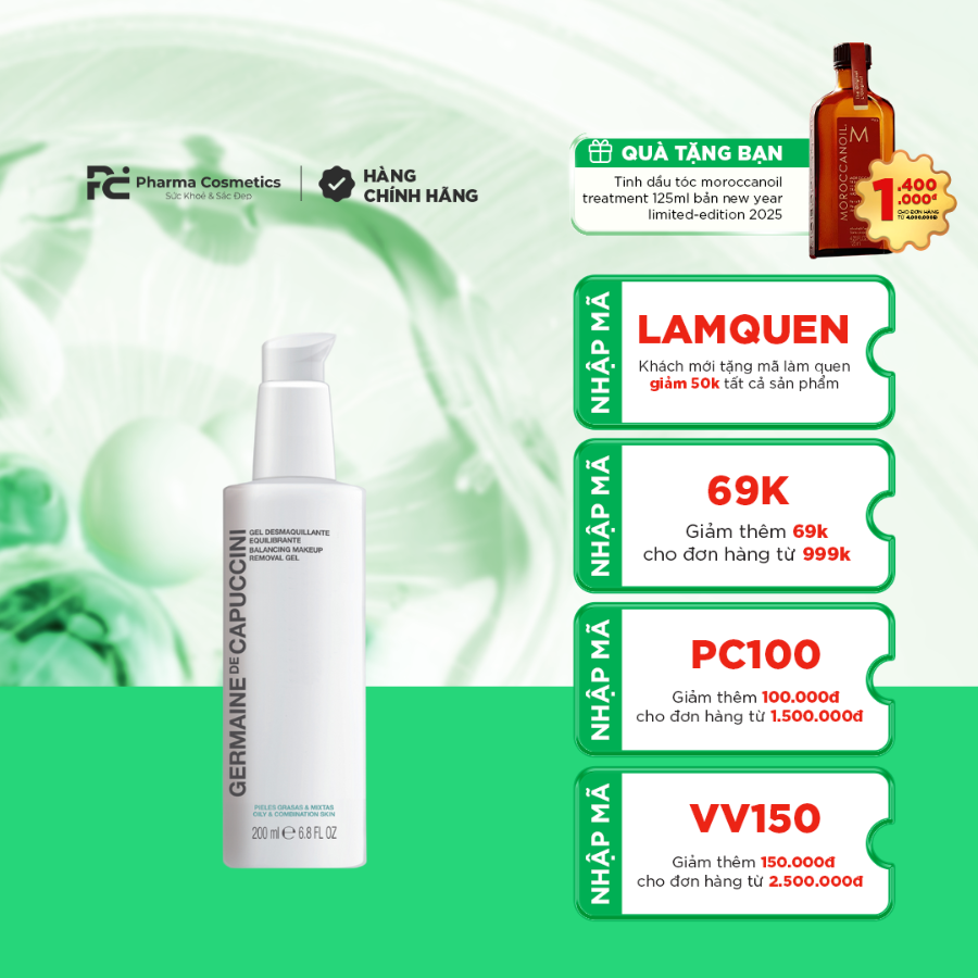 OPTIONS – BALANCING MAKEUP REMOVAL GEL/ TẨY TRANG DẠNG GEL CHO DA DẦU OPTIONS – BALANCING MAKEUP REMOVAL GEL