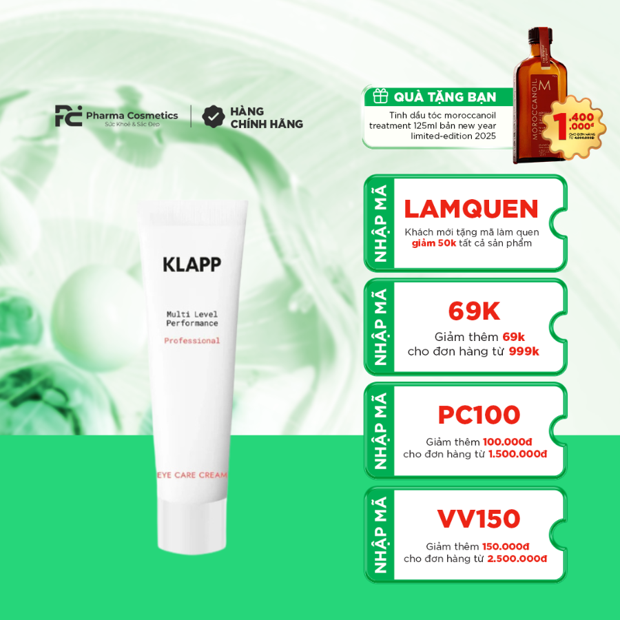 KLAPP HMLP EYE CARE CREAM / KEM DƯỠNG MẮT CHUYÊN SÂU