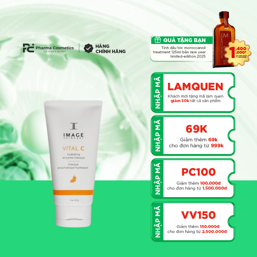 VITAL C HYDRATING ENZYME MASQUE / MẶT NẠ SIÊU DƯỠNG ẨM, CHỐNG OXY HÓA VÀ LÀM SÁNG DA