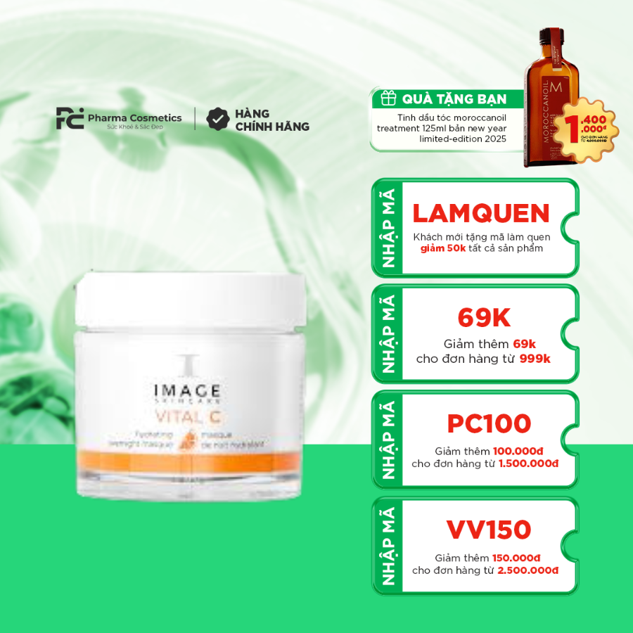 MẶT NẠ NGỦ VITAL C HYDRATING OVERNICHT MASQUE DƯỠNG ẨM, PHỤC HỒI VÀ LÀM SÁNG DA