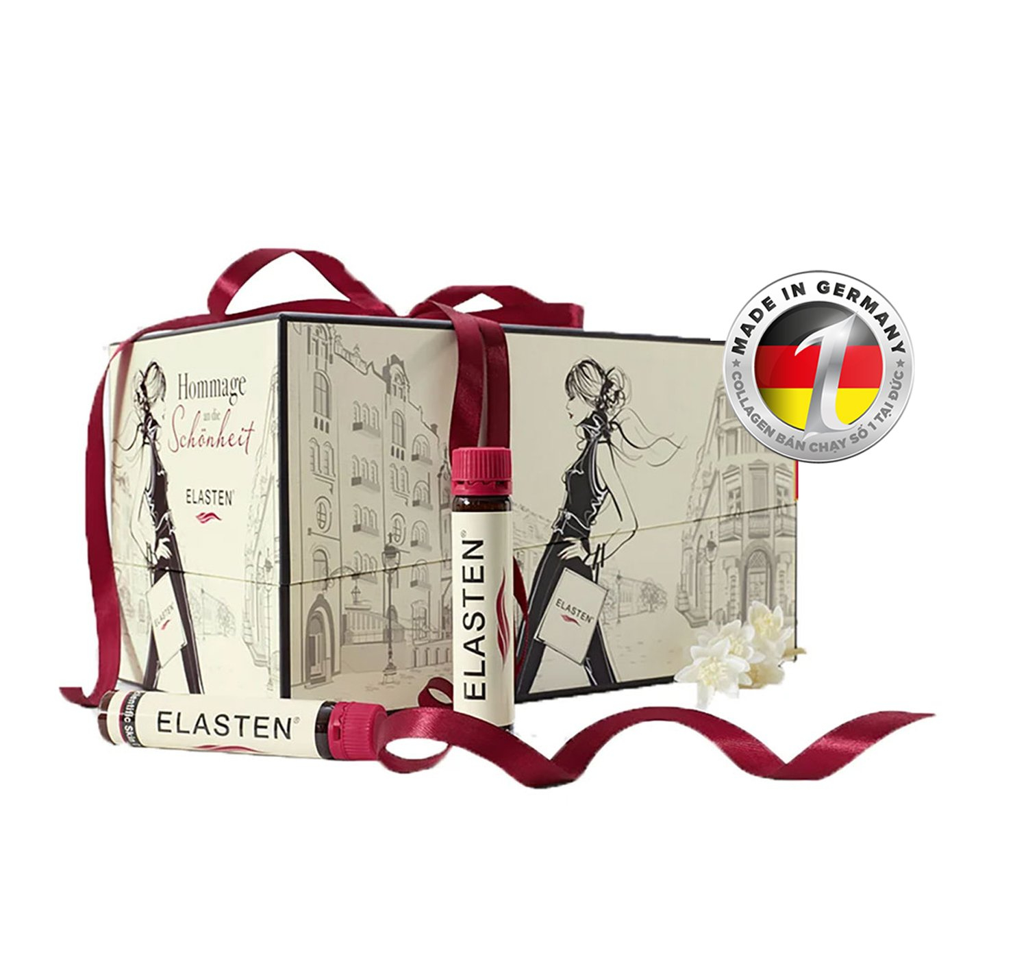 COLLAGEN ELASTEN® DẠNG NƯỚC - Phiên bản giới hạn (Hộp 84 ống x 25ml) - Giúp trẻ hóa da, căng bóng, sáng mịn, mờ nếp nhăn