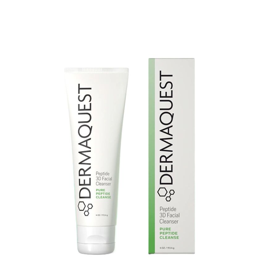 DERMAQUEST PEPTIDE 3D FACIAL CLEANSER: Sữa Rửa Mặt Peptide – Nâng Cơ, Săn Chắc & Tái Tạo Làn Da Trẻ Trung