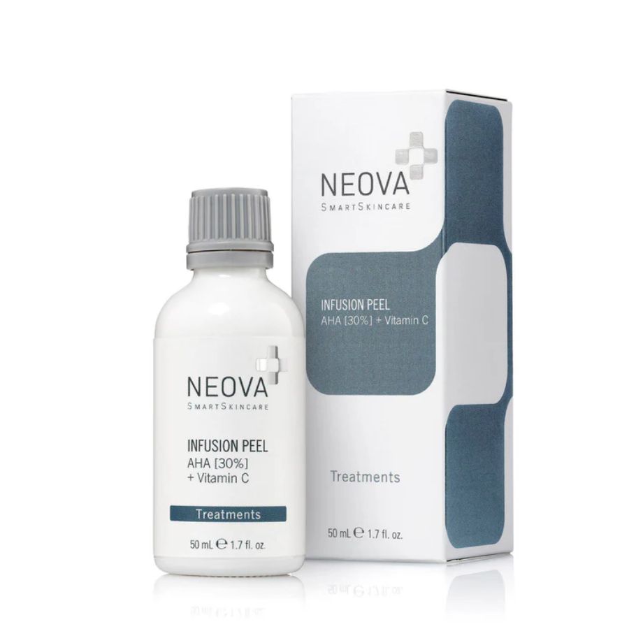 NEOVA INFUSION PEEL AHA (30%) + VITAMIN C / PEEL THAY DA SINH HỌC GIÚP SÁNG DA, CHỐNG NHĂN DA VỚI AHA 30%
