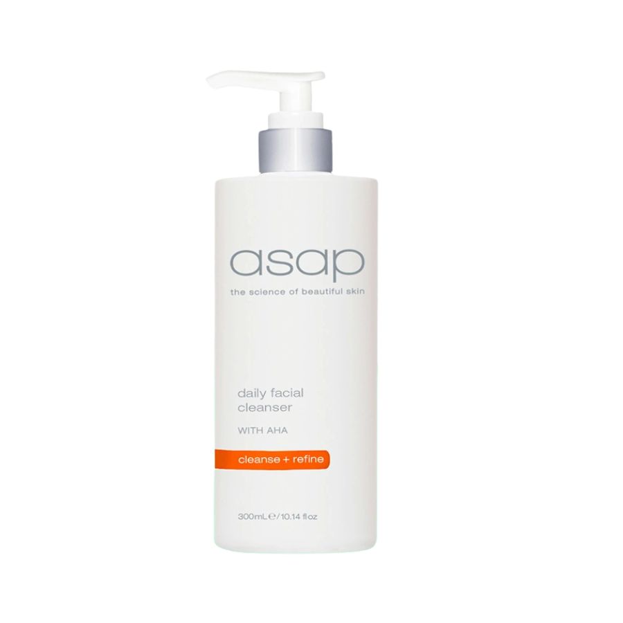 ASAP DAILY FACIAL CLEANSER: Sữa Rửa Mặt Sạch Sâu & Tươi Mới Với AHA và Trà Trắng