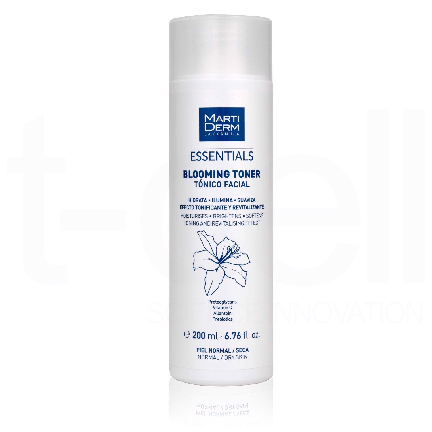MARTIDERM ESENTIALS BLOOMING TONER/ NƯỚC HOA HỒNG DÀNH CHO DA THƯỜNG&KHÔ