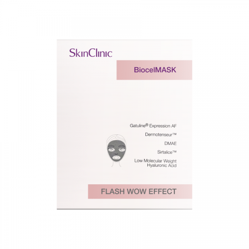 SKINCLINIC BIOCELMASK FLASH WOW EFFECT: Mặt Nạ Sinh Học - Tái Tạo & Nâng Cơ Da Tức Thì